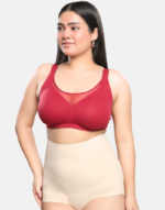 DD SheerGlow Everyday Bra – Seamless Smooth Coverage with Mesh Detail - Image 2