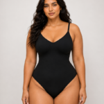 DD SculptMuse Bodysuit – Deep V Seamless Sculpt Fit